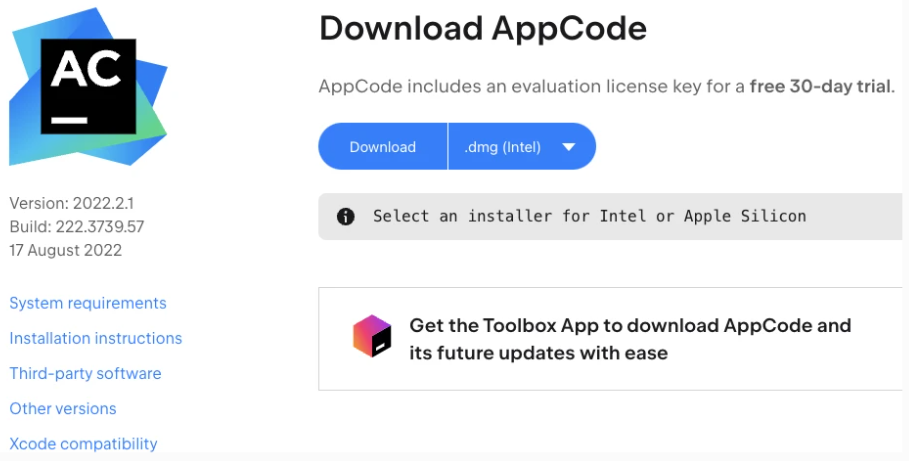 图片[1]-AppCode破解安装激活教程2022-09-28最新（亲测可用）-不靠谱程序员